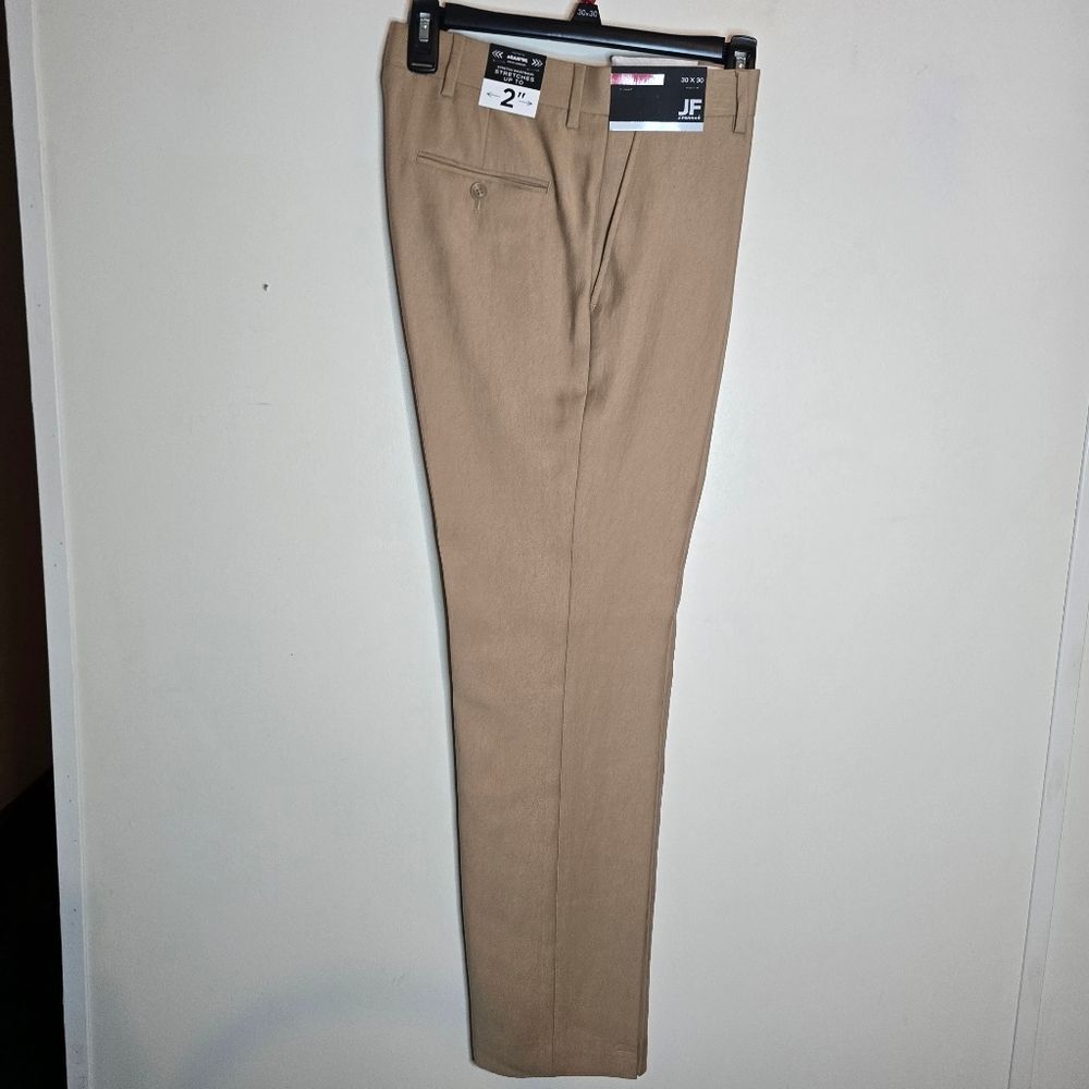J. Ferrar Ultra Comfort Florence Brown Stretch Slim Fit Suit Pants 30x30